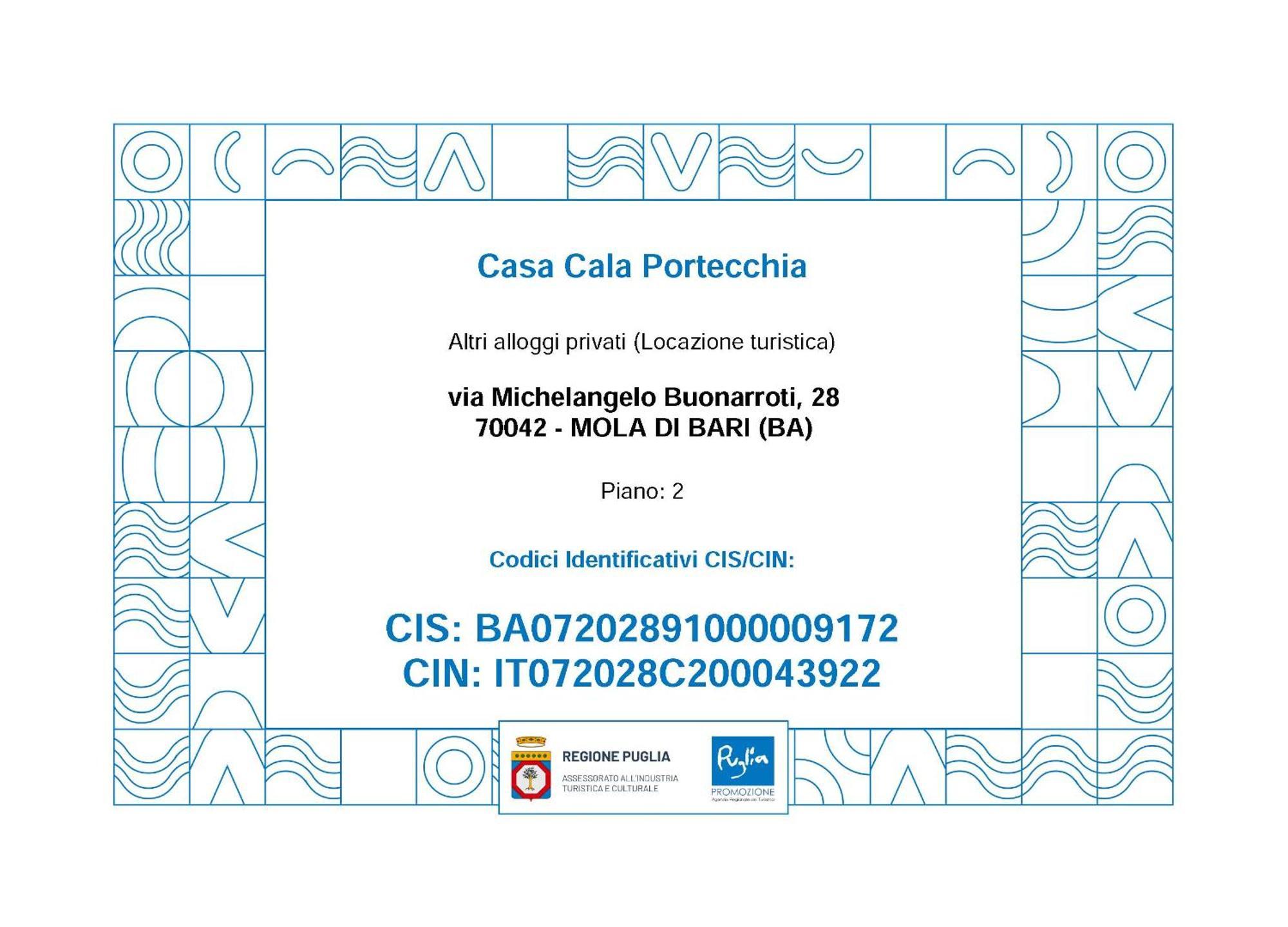 Casa Cala Portecchia Мола-ді-Барі Екстер'єр фото